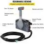 Mophorn Outboard Remote Control Box Side Mount Outboard Motor Fits for 703 Yamaha Outboards Push Throttle 10 Pin Cable 19.6 Feet Harness OEM 703-48205-16-00