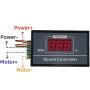 BOJACK DC Motor Speed Controller with Digital Display PWM 30A 6-60V 12V 24V 36V 48V LED Display Control Circuit Board with Start Stop Switch
