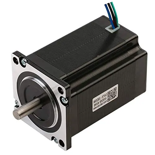 RTELLIGENT Nema 23 Stepper Motor 2.2Nm 4.0A 4-Lead 57x80mm 8mm Shaft 1.8Deg Digital Step Stepping Motor for 3D Printer/Laser/CNC Machine