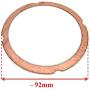 ITACO Cylinder Cyl Head Gasket Copper 114870-01340 for Yanmar L70 Chinese Diesel 178F 178FA 6HP bore 78mm Motor Engine