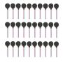 Moteurs de vibration miniatures AEDIKO 30 pièces DC 3V Type pièce de monnaie plat 10000tpm Moteur de vibration adhésif auto 10x2mm pour fabrication de bricolage mobile téléphone page Tablet Jouets