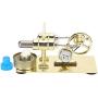 Stirling Engine Model, External Combustion Stirling Engine Motor Model Physics Science Education Toys