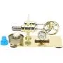Stirling Engine Model, External Combustion Stirling Engine Motor Model Physics Science Education Toys