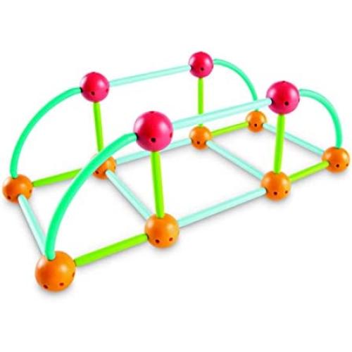 Learning Resources STEM Explorers Geomakers - 58 Pieces, Ages 5+ STEM Toys for Kids, Kindergartner Learning Toys, Shapes for Kids