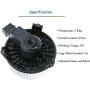 Front Side A/C Heater Blower Motor Fan Assembly for 2007-2015 Mazda CX-9