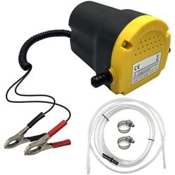 Oil Extractor Pump,12V 80w Marine Oil Change Pump,Diesel Fluid Scavenge Suction Pump for Boat, Car, Motorcycle