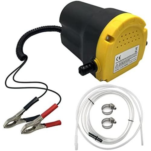 Oil Extractor Pump,12V 80w Marine Oil Change Pump,Diesel Fluid Scavenge Suction Pump for Boat, Car, Motorcycle