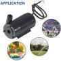 AITIAO 6Pcs DC 3-5V Micro Submersible Low Noise Mini Water Pump with 2pcs Clear Vinyl Tubing Flexible PVC Water Pipe(1M) Micro Motor Water Pump for Fish Tank Pond Fountain Hydroponics Garden Aquariums