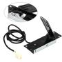 Qiilu Electric Throttle Pedal Assembly Electric Speed Pedal 24v Foot Throttle Kit Accelerator Speed Control Brake Pedal for Electric Go Kart Scooter E Bike Motor 250W 24V