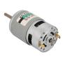 12V Motor, Akozon 12v/24v DC Motor High Power Torque Motor 775 Motor High Speed 80w Extension Shaft 12v dc Motor 775 (10000RPM)
