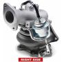 A-Premium Complete Turbo Turbocharger with Gasket and Wastegate Actuator Compatible with Subaru Outback Legacy 2005-2006 H4 2.5L