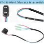 87-18286A43 Mercury Trim Switch on Mercury Control Box 87-16991A1, 87-18286A2, 87-18286A26 Mercury Mariner Outboard Tilt Trim Switch Boat Trim Switch