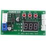 PWM Driver Module, DC 12V 24V 48V PWM 4-Wire Fan Temperature Controller Speed Governor Display Module for PC Fan/Alarm