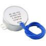 BNYZWOT Metal TYC-50 Double Flat Shaft CW/CCW Undirectional Speed Reduction Synchronous Motor AC110V 5-6RMP Silver 8 Pack