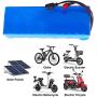 Wnicek Ebike Battery 48V 10Ah Bicycle Lithium Ion Batteries with Charger BMS Electric Bicycle Battery for 1000W 700W 500W 350W 250W 100W Bike Motor