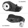 Akozon Wheels Motor Electric Motor Gearbox Drive Engine Ride Universal RS550 Drive Engine Gearbox with 6V Motor for Power Wheels