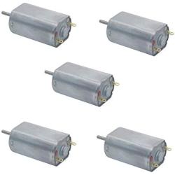 BestTong 180 DC 3V 8000RPM Mini Micro Motor DIY Hobby Toy Car Strong Magnetic Motor for RC Airplane Pack of 5