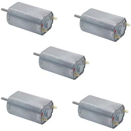 BestTong 180 DC 3V 8000RPM Mini Micro Motor DIY Hobby Toy Car Strong Magnetic Motor for RC Airplane Pack of 5