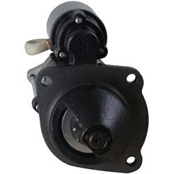 Rareelectrical NEW STARTER MOTOR COMPATIBLE WITH CLAAS TRACTOR WITH COMPATIBLE WITH CATERPILLAR PERKINS ENGINE 2873K631 3586847