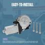 RV Step Motor 676061 Motor Replacement Kit with 3 Screws Compatible with Kwikee Part Number 1101428, RV Stair Entry Step Gear Motor, 676061 Step Motor Replacement Kit