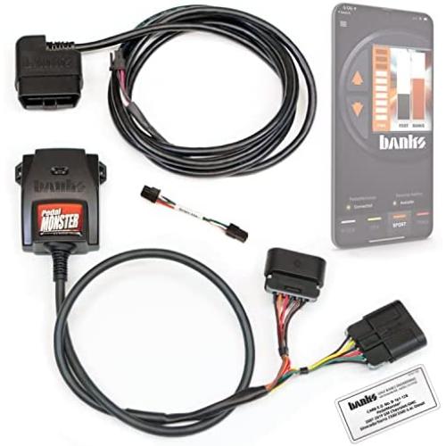 Banks Power 64320 Pedal Monster Kit Aptiv GT 150 6 Way Stand Alone For Use With Phone