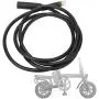 MAGT Motor Extension Cable Electric Wheels for Bikes, 9 Pin Front Rear Wheel Motor Female to Male Wire Cable for Electric Bikes E-Bike Accessory (1.5pin 1300mm)