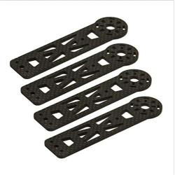 Vehicles-OCS 4pcs Carbon Fiber Arm Motor Mount Spare Parts for QAV280 Mini Drone FPV Racing Quadcopter