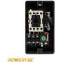 POWERTEC 71442 Magnetic Switch Box, 220/240V, 3 HP, 8-12 Amps w/Phase Failure Protector, Multi Color