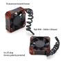 VGEBY 50mm Motor Cooling Fan, RC Motor Heatsink 10000 RPM ESC Cooling Fan 8.5V/for 1/8 1/5 1/6 RC Sensored Brushless Motor