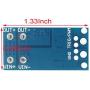5Pack DC 5V-36V 15A(Max 30A) 400W MOS Transistor Driving Controller Dual Suitable for High-Power 0-20KHz PWM Adjustment Electronic Switch DC Motor Speed Controller