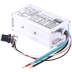DC Motor Speed Controller Regulator 9V 12V 24V 48V 60V 20A Driver PWM Motor Regulator Aluminum Alloy