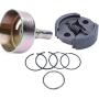 9T Clutch Drum Pinion Gear 35mm Piston Rings Kit for Honda GX25 25cc 4-Cycle Engine Motor Trimmer Strimmer Parts