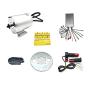 Electric Brushless DC Motor Complete Kit, 48V 2000W 4300RPM High Speed Motor, With 45A 18 Mosfet Controller, 3-Speed and Reverse Throttle, Electric Scooter Bicycle Motorcycle Mid Drive Motor, DIY Part