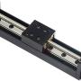Zeberoxyz 1PCS Mini Linear Rail Guide Slide Actuator T6x1 Lead Screw with NEMA11 Stepper Motor,100mm Effective Stroke Length for DIY CNC Router Parts X Y Z Linear (Size:100mm)