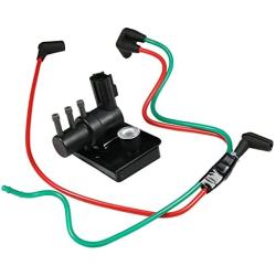 ZhengZ Wastegate Boost Solenoid with Vacuum Harness Compatible with 1999-2003 7.3L Powerstroke Diesel Ford Super Duty F-250 F-350 F-450 F-550,Replace# F81Z-6C673-AA,F81Z-9E498-DA