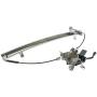 Front Right Passenger Side Power Window Regulator with Motor for Pathfinder Frontier Xterra Suzuki Equator (2-pins plug only)