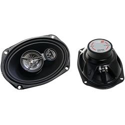 CERWIN VEGA XED693 6 x 9 Inches 350 Watts Max 3-Way Coaxial Speaker Set & Metra 72-4568 Speaker Harness for Selected General Motor Vehicles