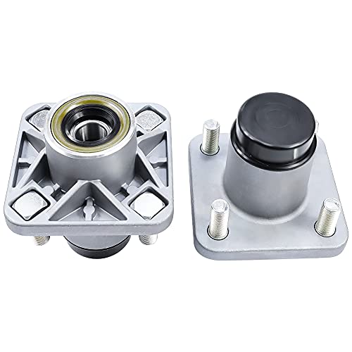 Golf Cart Front Wheel Hub Kit Bearings Seals Replacement for Club Car DS Gas/Electric 1982-2002 1011892 11011102 1011153 1011889 1011894 2 Pack