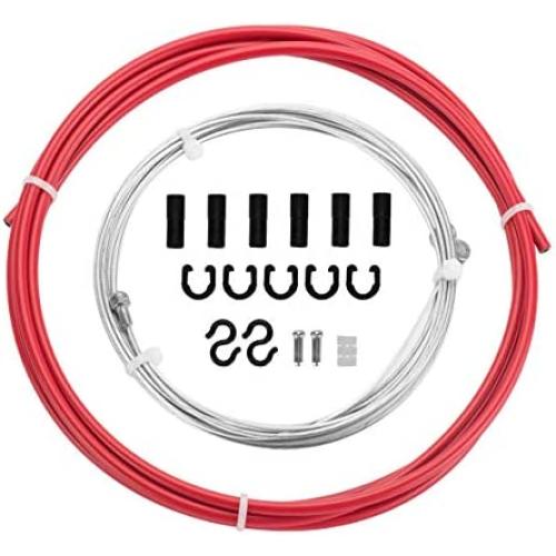 EASTERN POWER Bicycle Brake Cable & Housing, Mountain Bike Brake Cables Set, Universal Bike Brake Cables for MTB/Road Bike