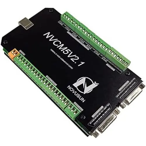 Davitu Motor Driver - NVCM USB interface cnc motion controller nvcm 3 axis 4 axis 5 axis 6 axis cnc motion control card metal case does not heat - (Voltage: 6axis)