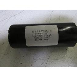 NTE Electronics MSC125V590 Series MSC Motor Start AC Electrolytic Capacitor, Two 0.250