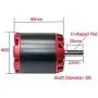 Hobbysky 5065 270KV Brushless Outrunner Motor Belt Drive Motor Sensored & Sensorless Motor for DIY Electric Skateboard Electric Bike Mini Scooter Surfboard