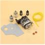 Perfect fit Carburetor Check Valve Gasket Fuel Filter Hose Kit Fit H-ONDA GX35 GX35NT HHT35 HHT35S Engine for Motor Trimmer Brushcutter Blower Good Abrasion Resistance