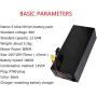 Jieoto 48V E-Bike Lithium Battery 10Ah-25Ah Battery Pack for 250W 350W 500W 750W 800W 1000W 1200W Motors for Electric Cars Electric Tricycles Electric Scooters with Charger