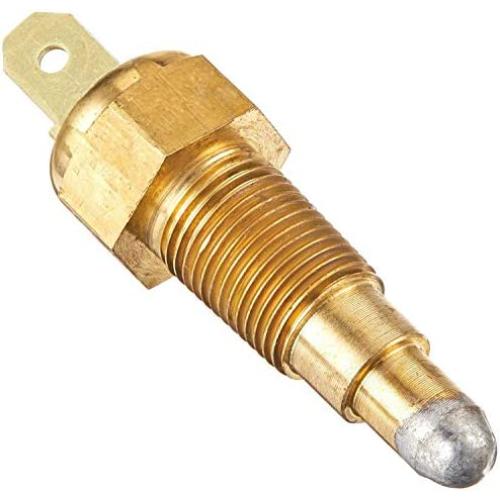 American Volt Universal 12 Volt Grounding Thermostat Switch Electric Radiator Cooling Fan Temperature Sensor Thread-in Automotive Engine Brass Probe Kit (1/8
