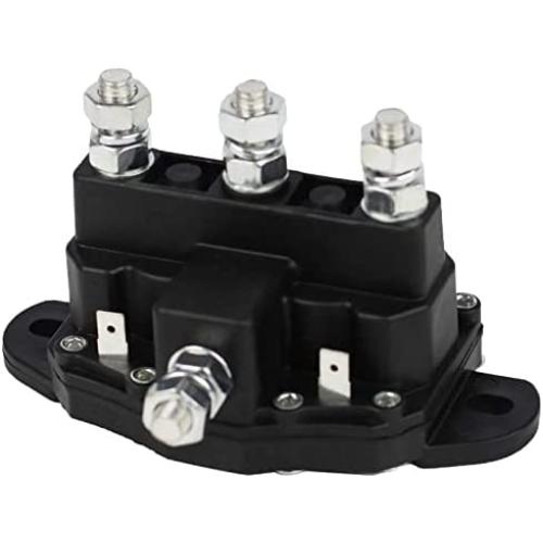 gradora Winch Motor Reversing Solenoid 12V DC Contactor Relay Switch Intermittent Duty 6 Terminals 214-1211A11-06 214-1231-A11