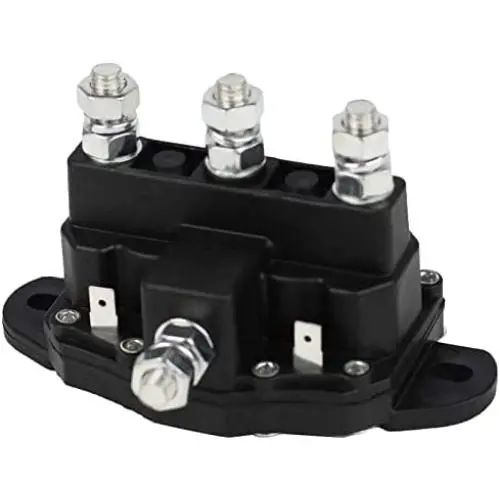 gradora Winch Motor Reversing Solenoid 12V DC Contactor Relay Switch Intermittent Duty 6 Terminals 214-1211A11-06 214-1231-A11