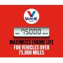 Valvoline High Mileage with MaxLife Technology SAE 10W-30 Synthetic Blend Motor Oil 1 QT, Case of 6 (Packaging May Vary)