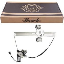 Brock Replacement Driver Rear Power Window Regulator with Lift Motor Assembly Compatible with 2003-2009 H2 & H2 SUT 15771355
