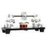 High Speed Brushless Motor Modul, DIY Magnetic Levitation Experiment Hall Motor, Physics Experiment Instrument - Principle is Simple and Easy to Understand - Transparent Design